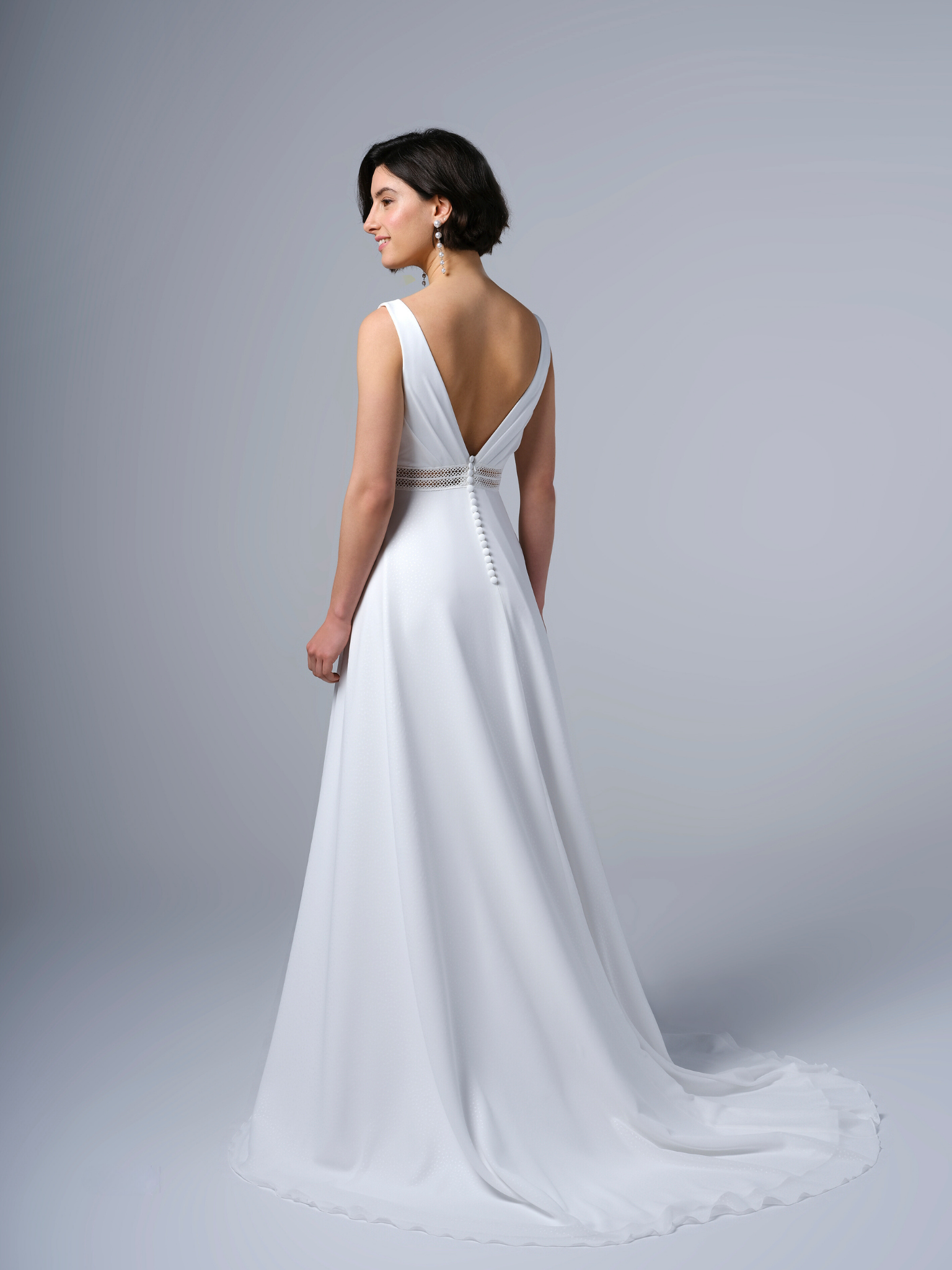 Robe de mariée bohème chic