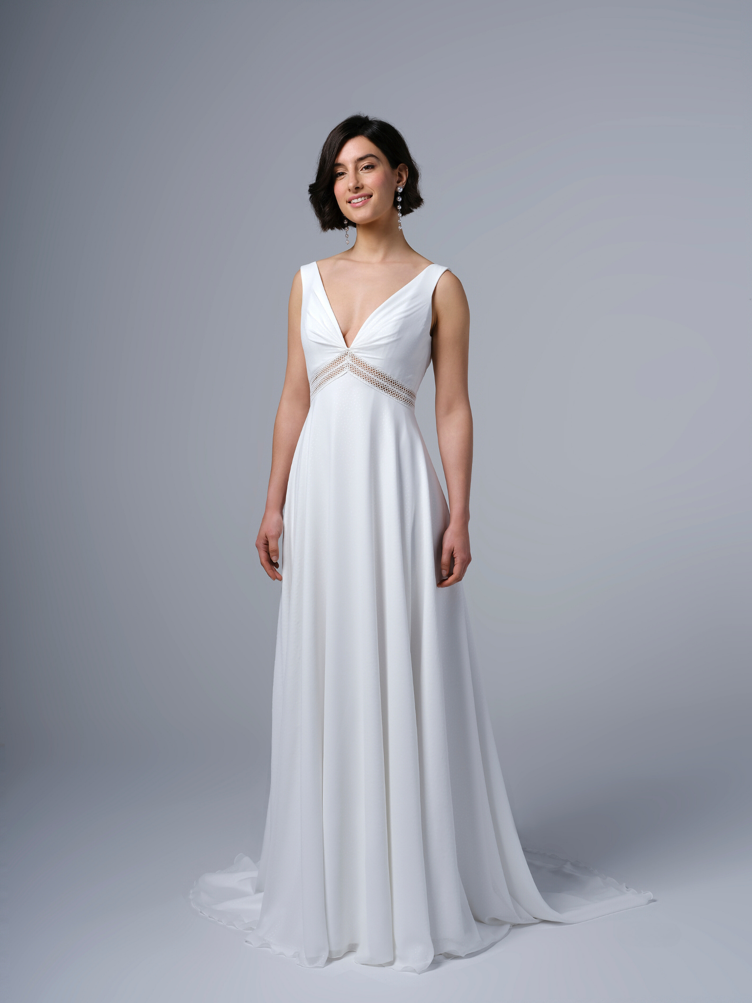 Robe de mariée bohème chic made in france