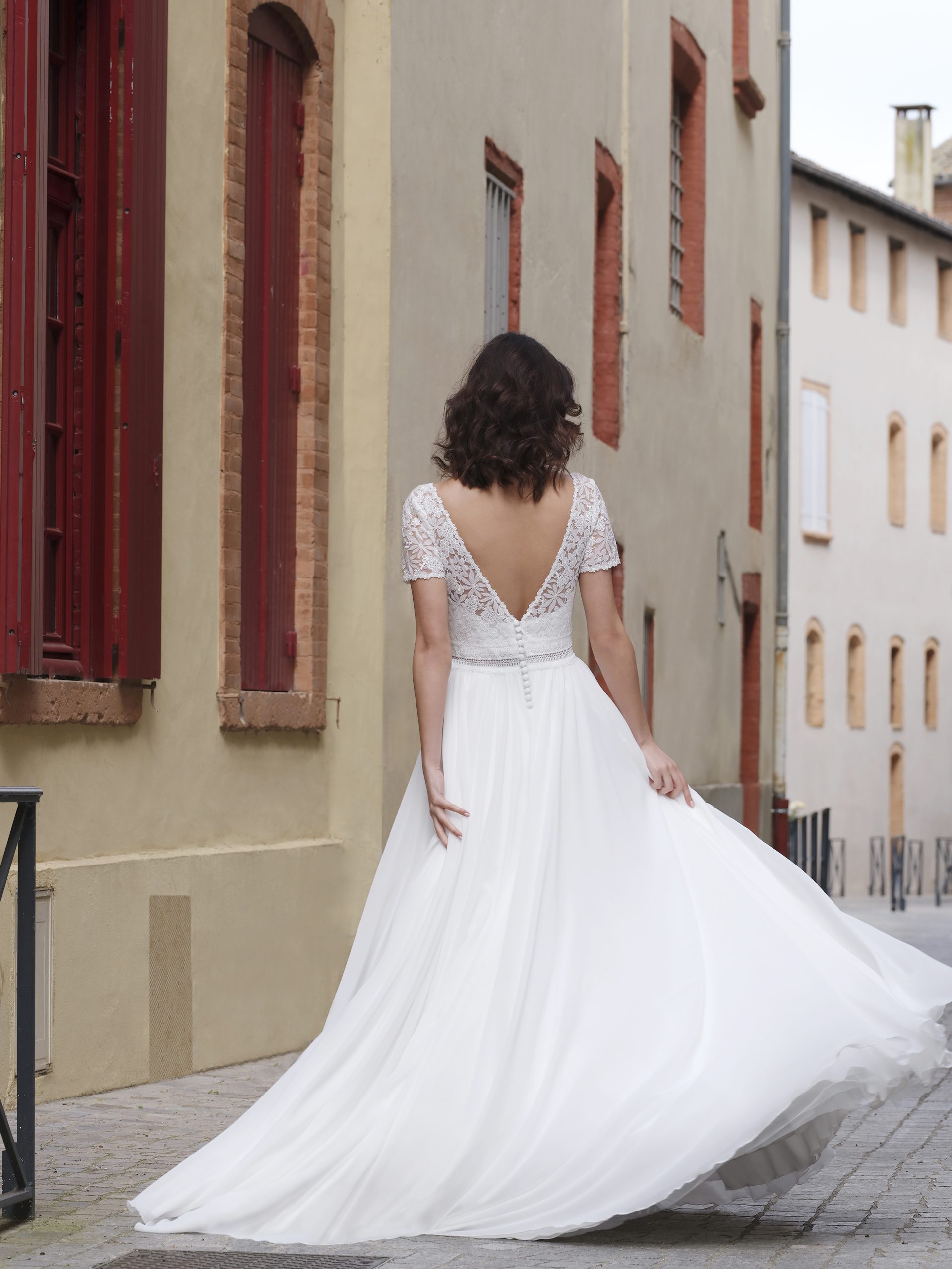 dos nu robe de mariée